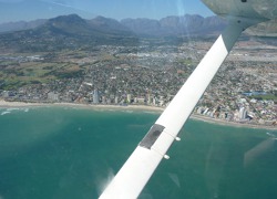 South Africa – over the Atlantic, towards Cape Town