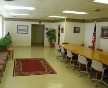 airport briefing room, USA