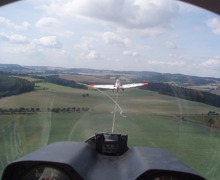 Glider tow -  VSO 10 at Benešov u Prahy