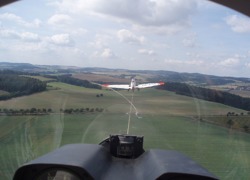 Glider tow -  VSO 10 at Benešov u Prahy