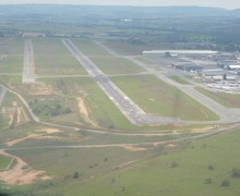 On final, Lanseria, Johannesbourg, South Africa