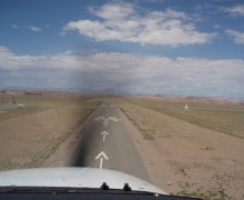 On final, Swakopmund, Namibia