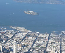 California - San Francisco with Alcatraz