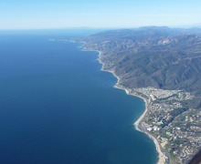 California coast - alongside Highway No 1