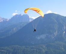 Paraglide, in flight - Austria 2006