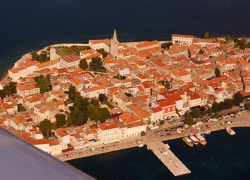 Town of Poreč - west coast of Istria, Slovenia