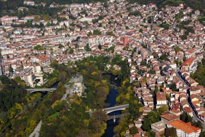 Veliko Tarnovo, historical town which used to be the capital of Bulgaria