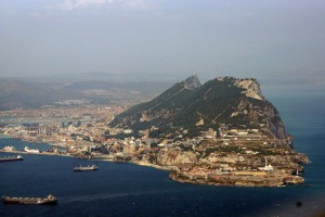  První pohled na Gibraltarskou skálu